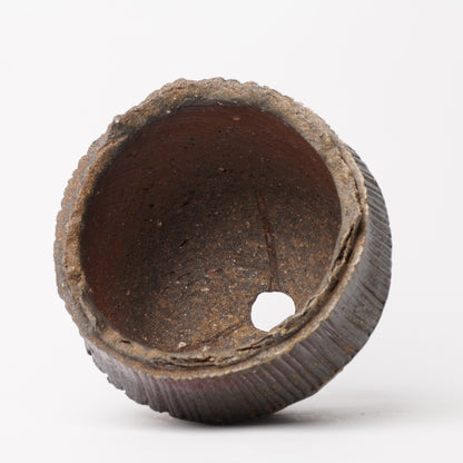 Ichiro Mori planter L Bizen Woodfired