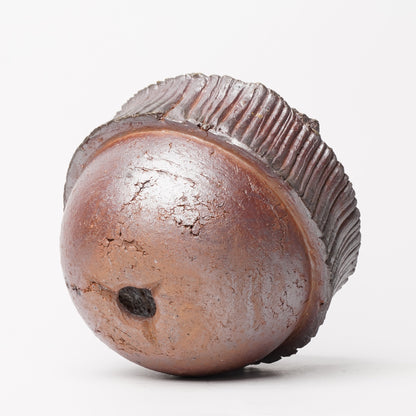 Ichiro Mori planter L Bizen Woodfired