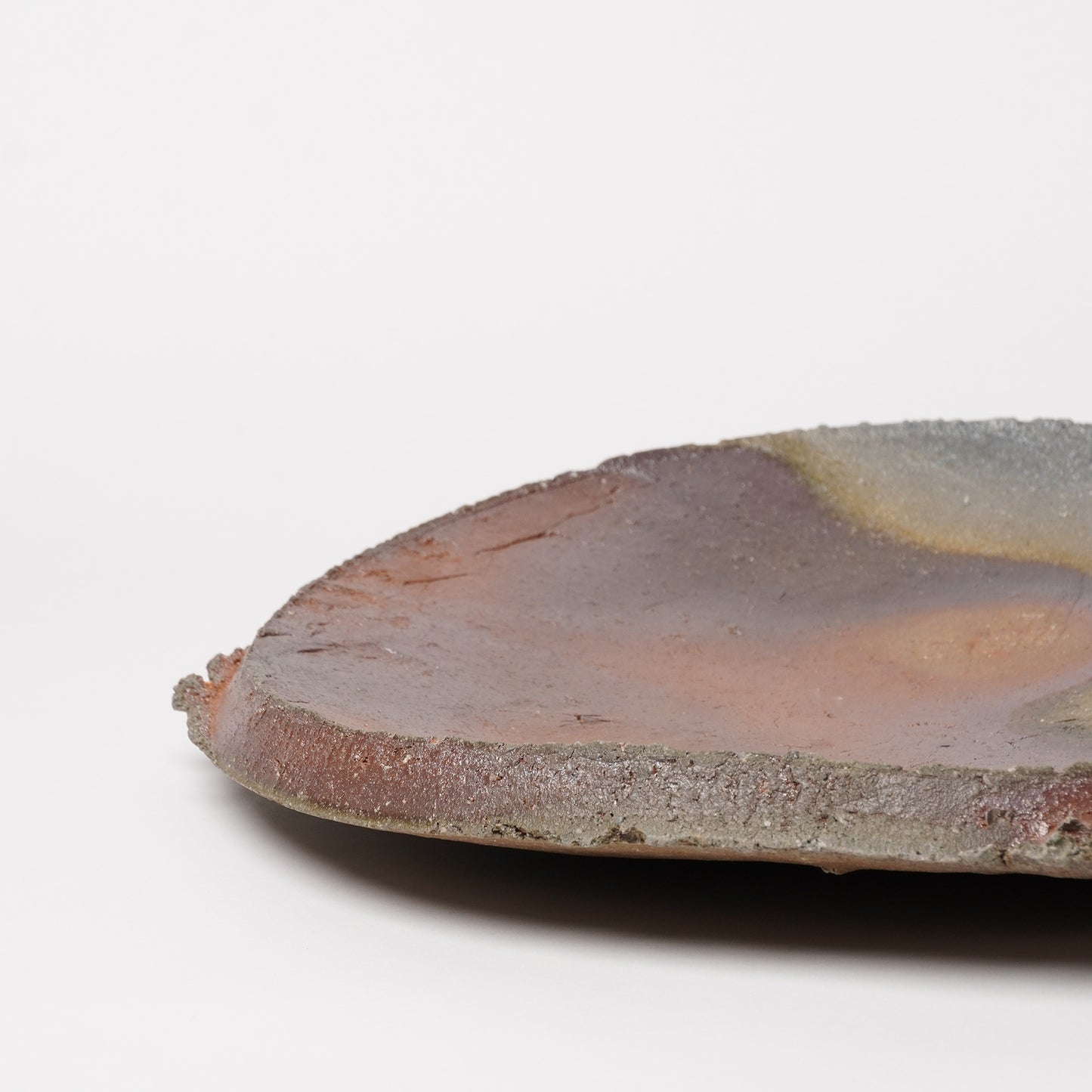 Ichiro Mori Large Plate Bizen Woodfired