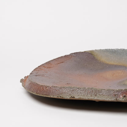 Ichiro Mori Large Plate Bizen Woodfired