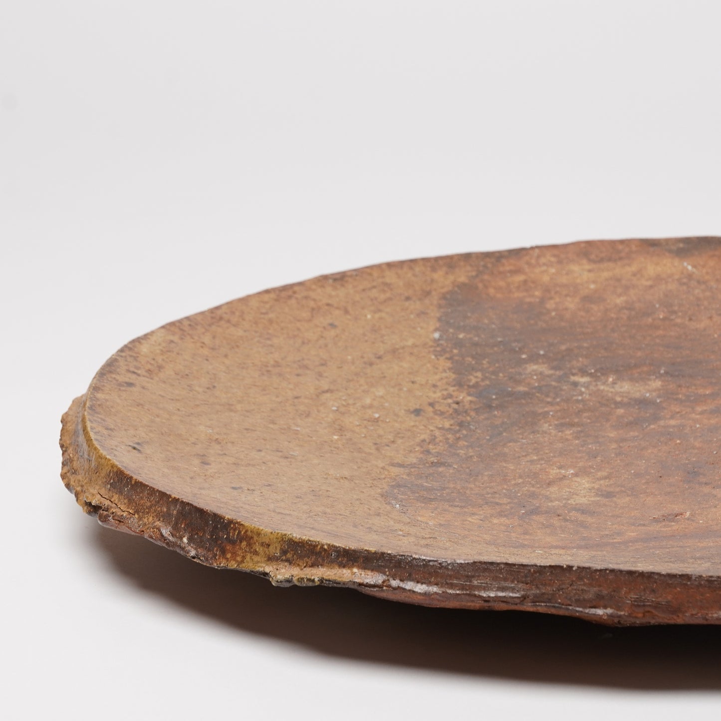 Ichiro Mori Extra Large Plate Bizen Woodfired