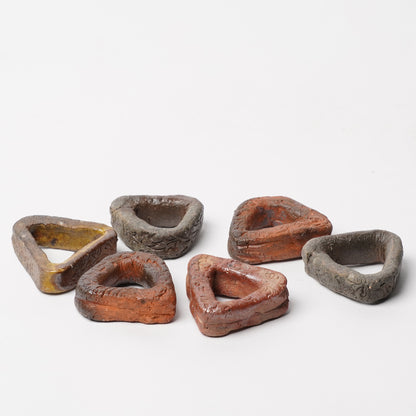 Ichiro Mori Chopsticks Rest Bizen Woodfired