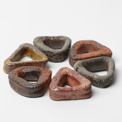 Ichiro Mori Chopsticks Rest Bizen Woodfired