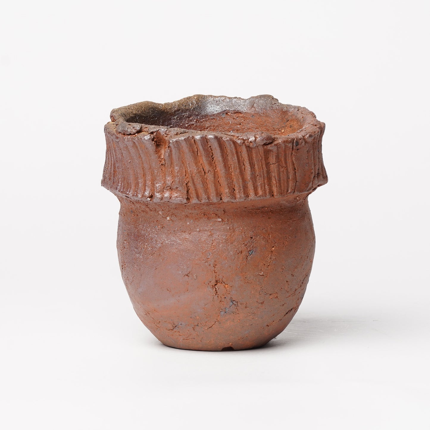 Ichiro Mori planter S Bizen Woodfired