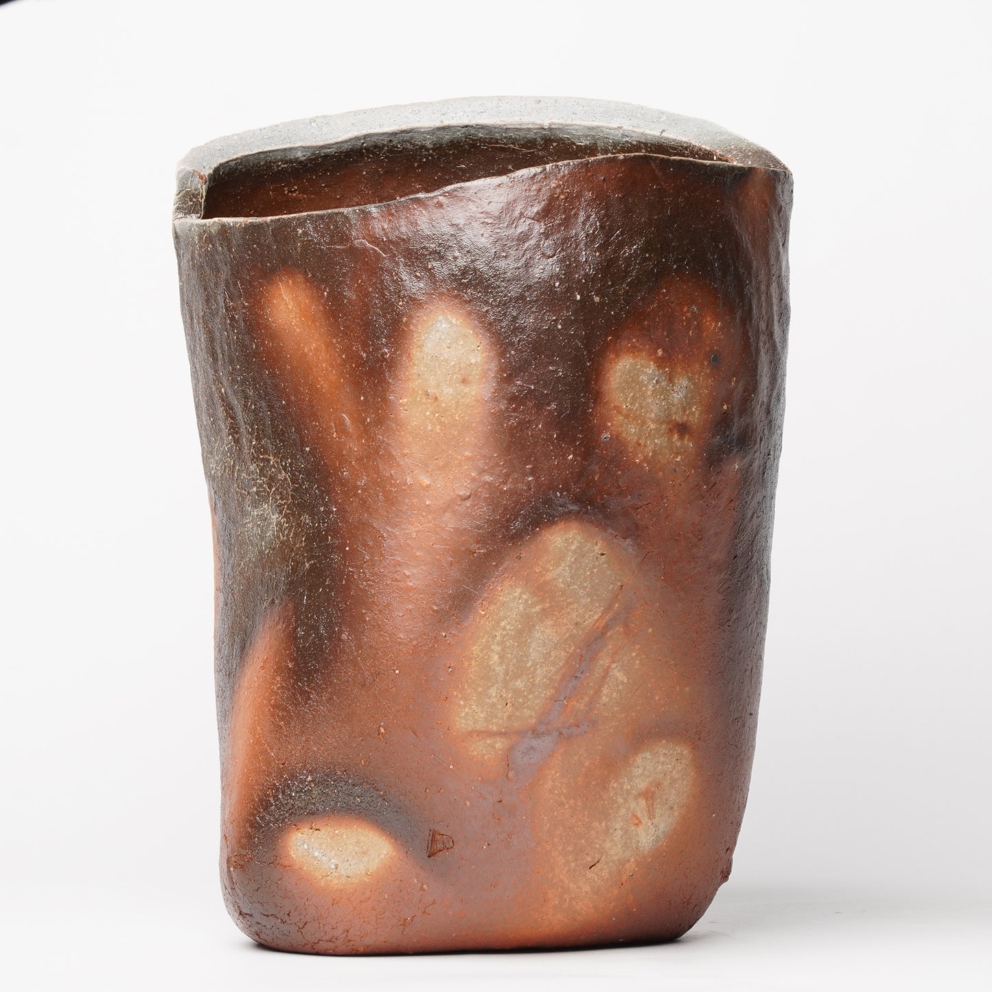 Ichiro Mori Flower Vase Bizen Woodfired
