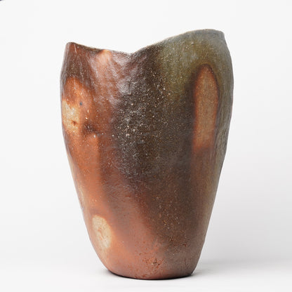 Ichiro Mori Flower Vase Bizen Woodfired