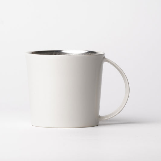 Hands of Mino Exhibition Tatsuya Hattori Mug with silver