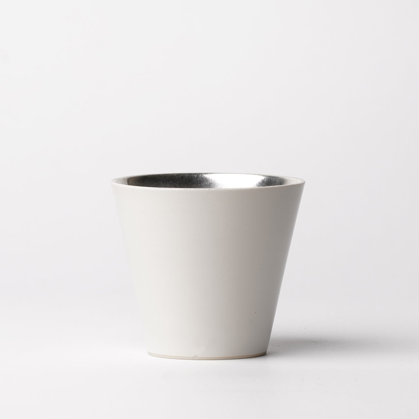 Hands of Mino Exhibition Tatsuya Hattori Cup with silver