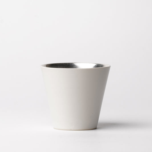 Hands of Mino Exhibition Tatsuya Hattori Cup with silver