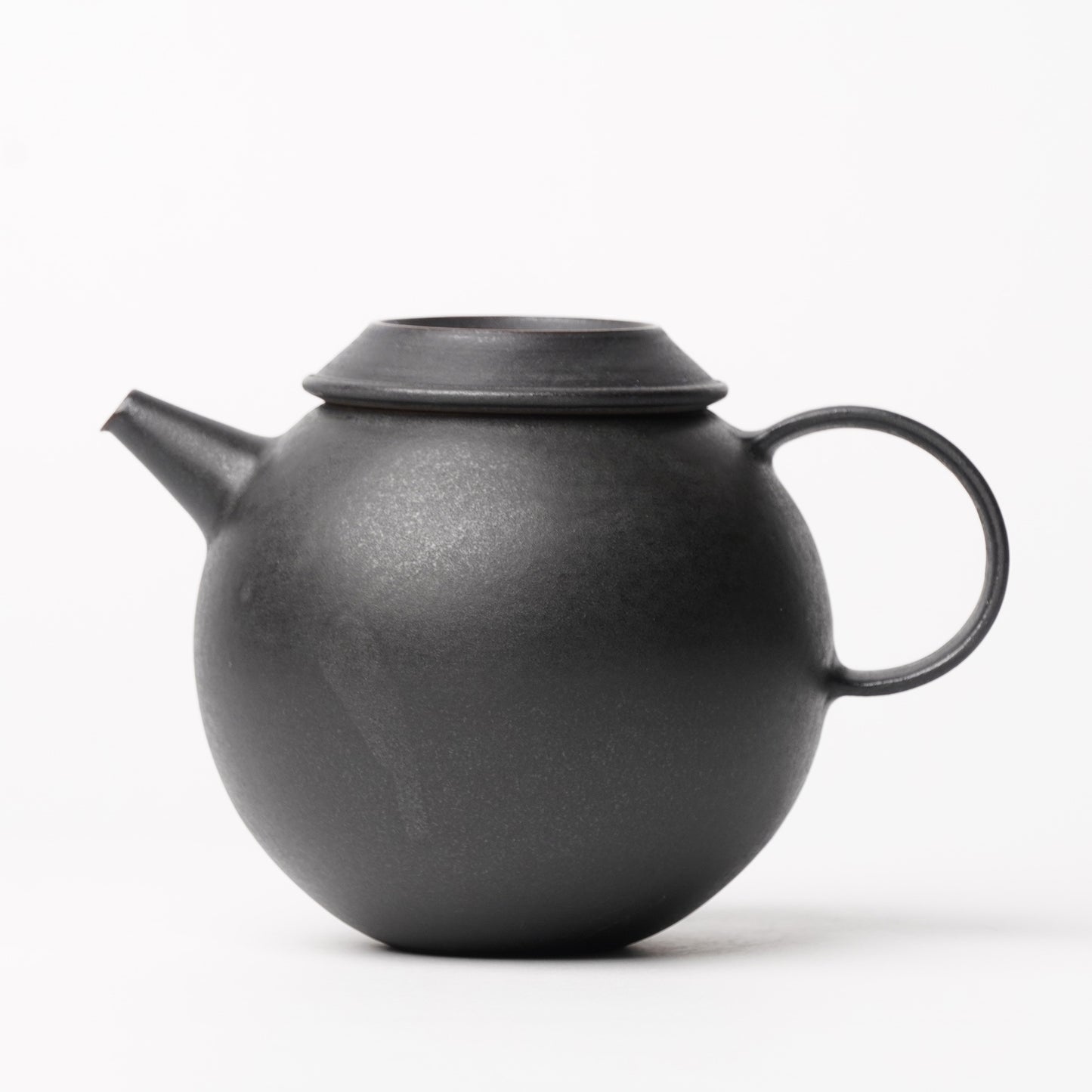 Hands of Mino Exhibition Tatsuya Hattori Tea Pot Black Glaze