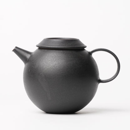 Hands of Mino Exhibition Tatsuya Hattori Tea Pot Black Glaze