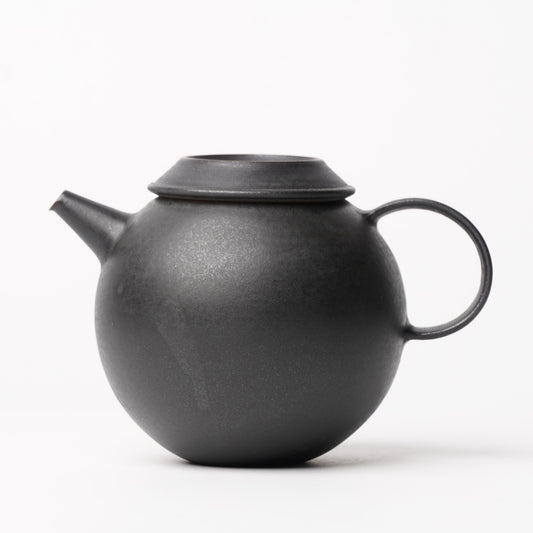 Hands of Mino Exhibition Tatsuya Hattori Tea Pot Black Glaze
