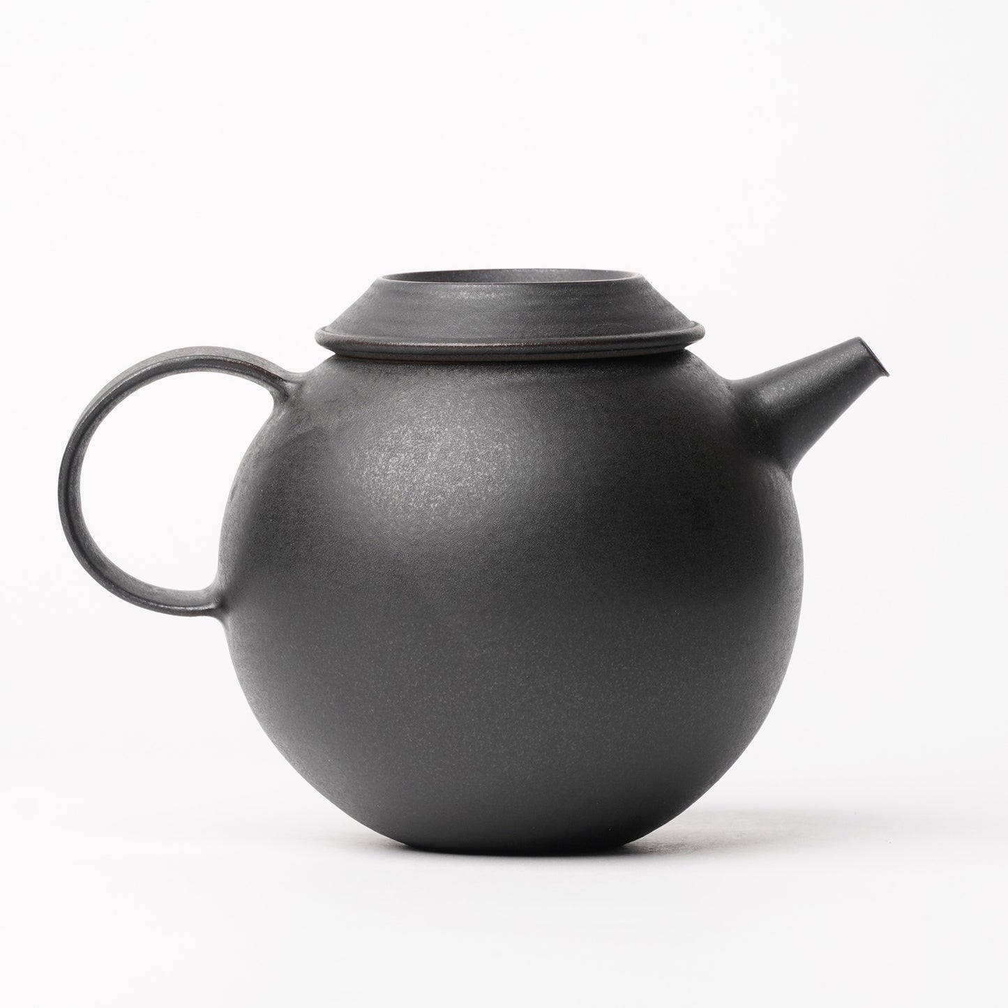 Hands of Mino Exhibition Tatsuya Hattori Tea Pot Black Glaze