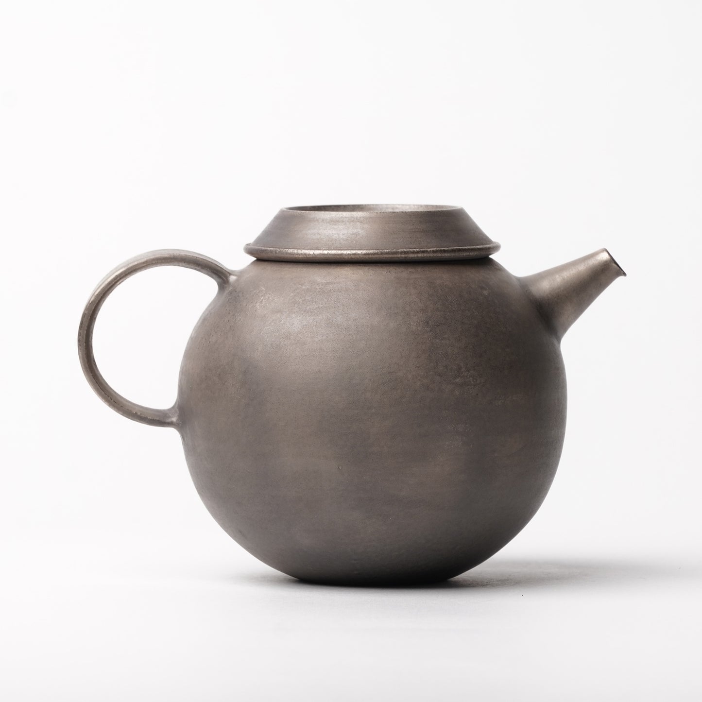 Hands of Mino Exhibition Tatsuya Hattori Tea Pot with silver