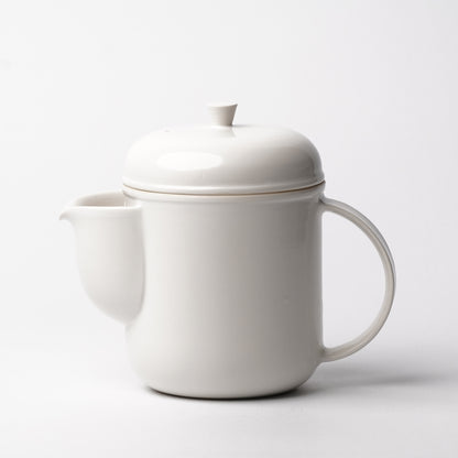 Hands of Mino Exhibition Tatsuya Hattori Tea Pot White Glaze