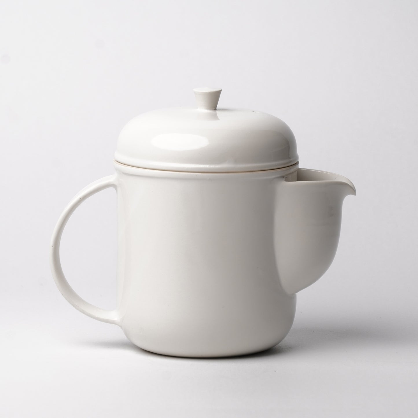 Hands of Mino Exhibition Tatsuya Hattori Tea Pot White Glaze