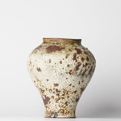 Futoshi Yamashita Volcanic Pottery Flower Vase