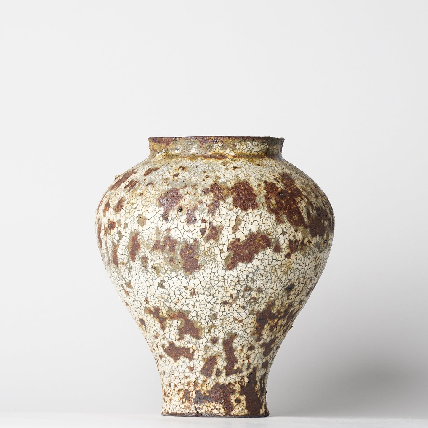Futoshi Yamashita Volcanic Pottery Flower Vase