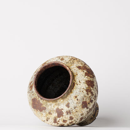 Futoshi Yamashita Volcanic Pottery Flower Vase