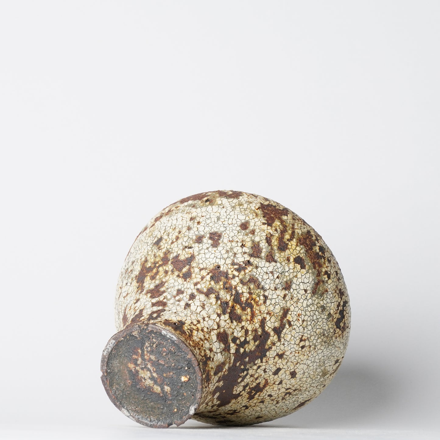 Futoshi Yamashita Volcanic Pottery Flower Vase