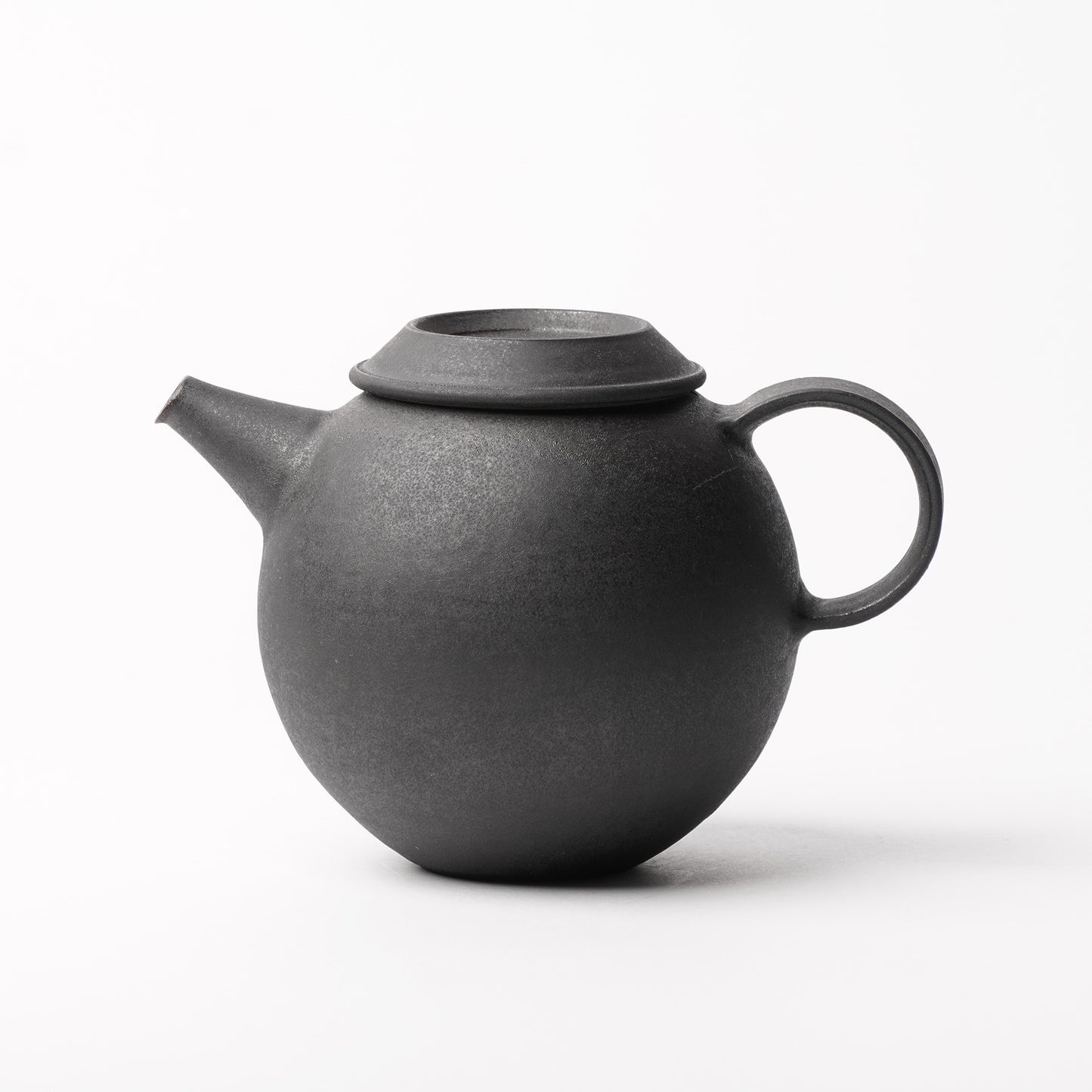 Hands of Mino Exhibition Tatsuya Hattori Tea Pot Black Glaze