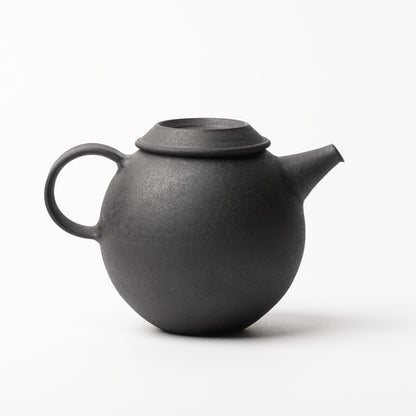 Hands of Mino Exhibition Tatsuya Hattori Tea Pot Black Glaze