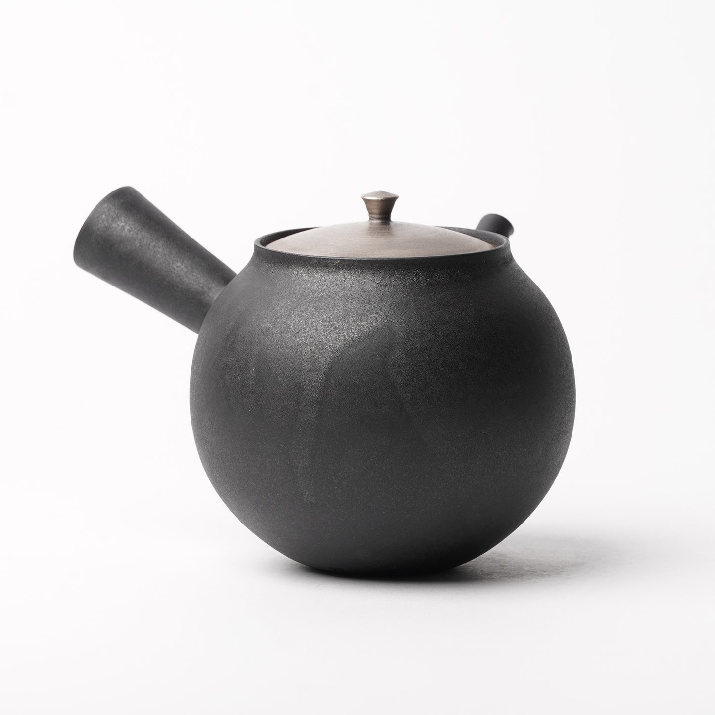 Hands of Mino Exhibition Tatsuya Hattori Tea Pot with silver