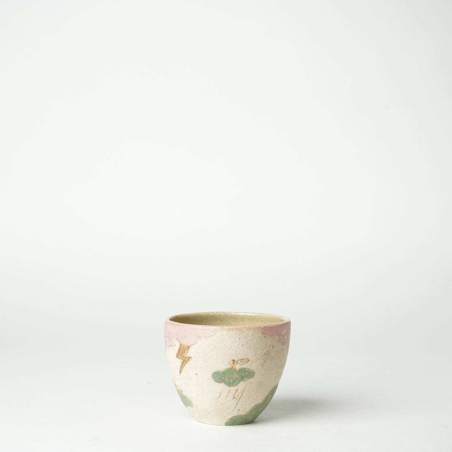 Izumi Sakai Yunomi Tea Cup with gold