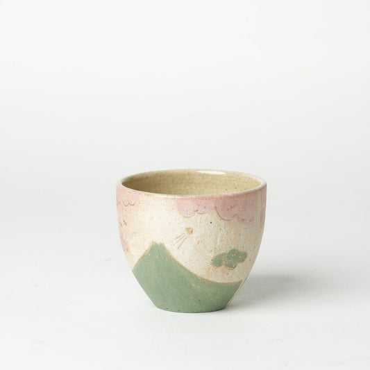 Izumi Sakai Yunomi Tea Cup with gold