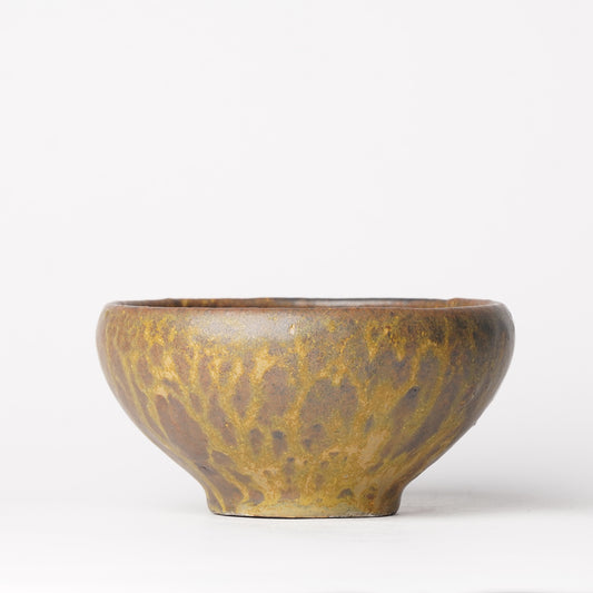 Futoshi Yamashita Volcanic Lava Chawan Matcha Bowl