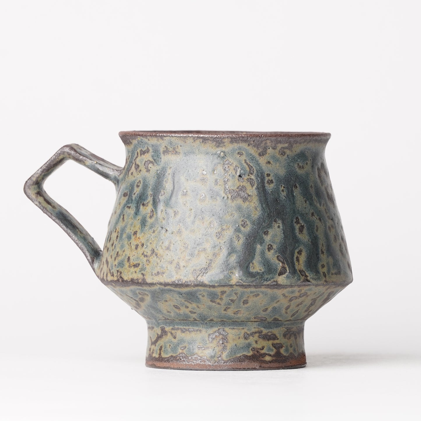 Futoshi Yamashita Volcanic Lava Indigo Mug
