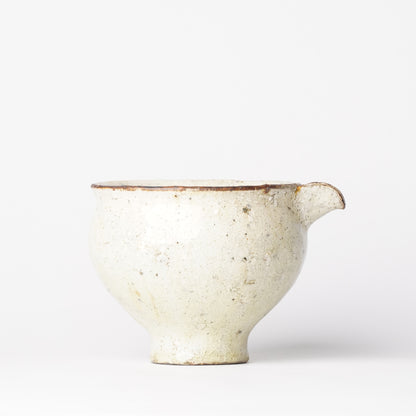 Futoshi Yamashita Volcanic Katakuchi Sake Server Cup Set