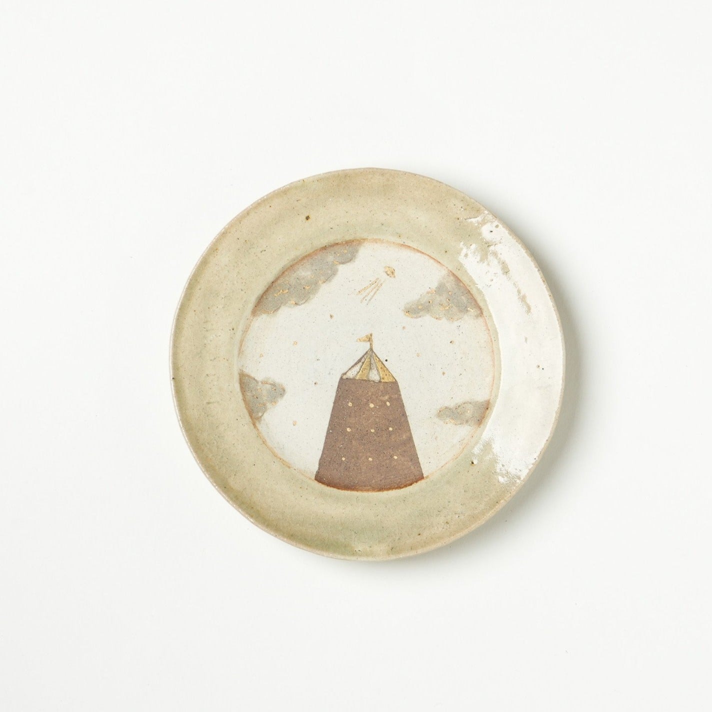 Izumi Sakai Small Plate with gold