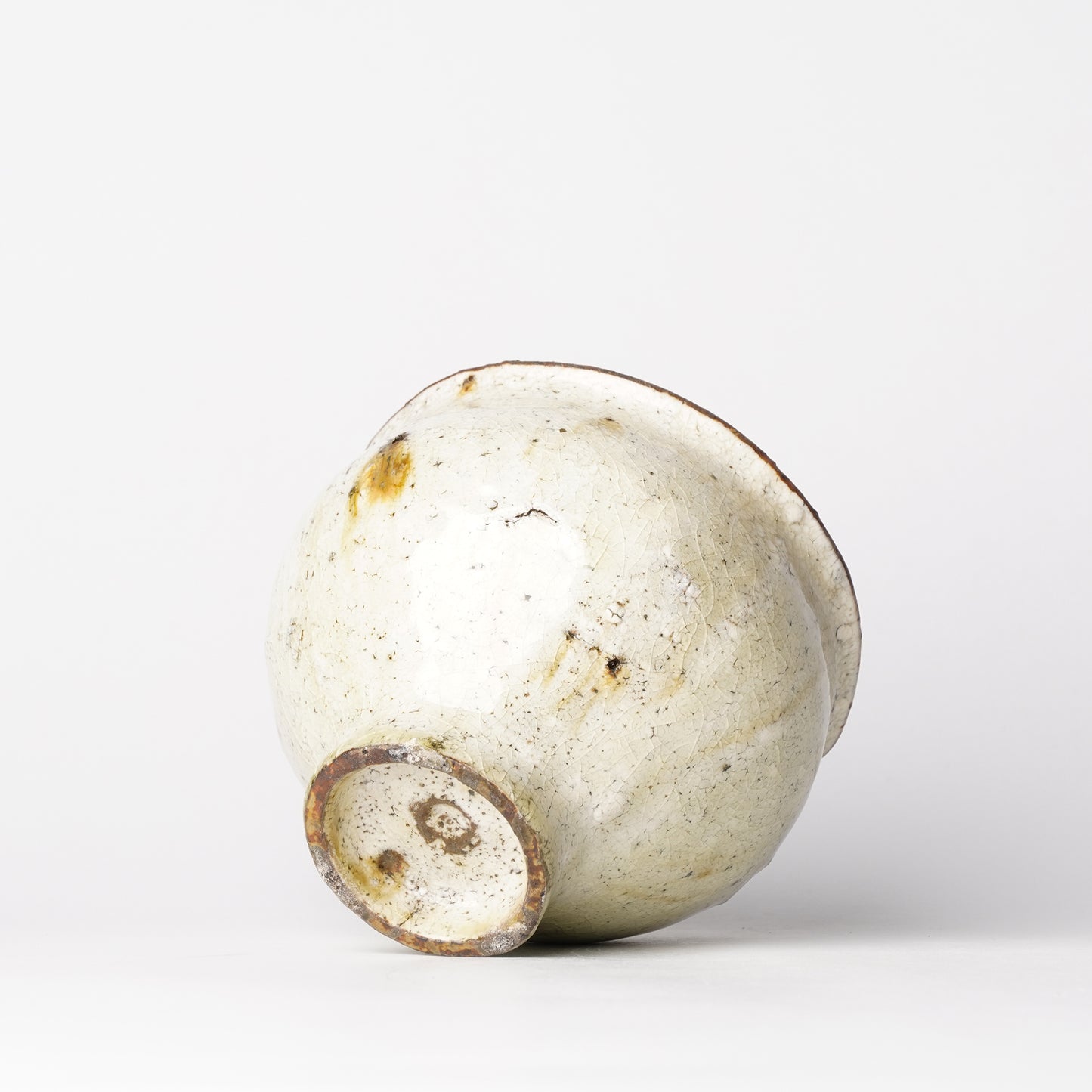 Futoshi Yamashita Volcanic Katakuchi Sake Server Cup Set