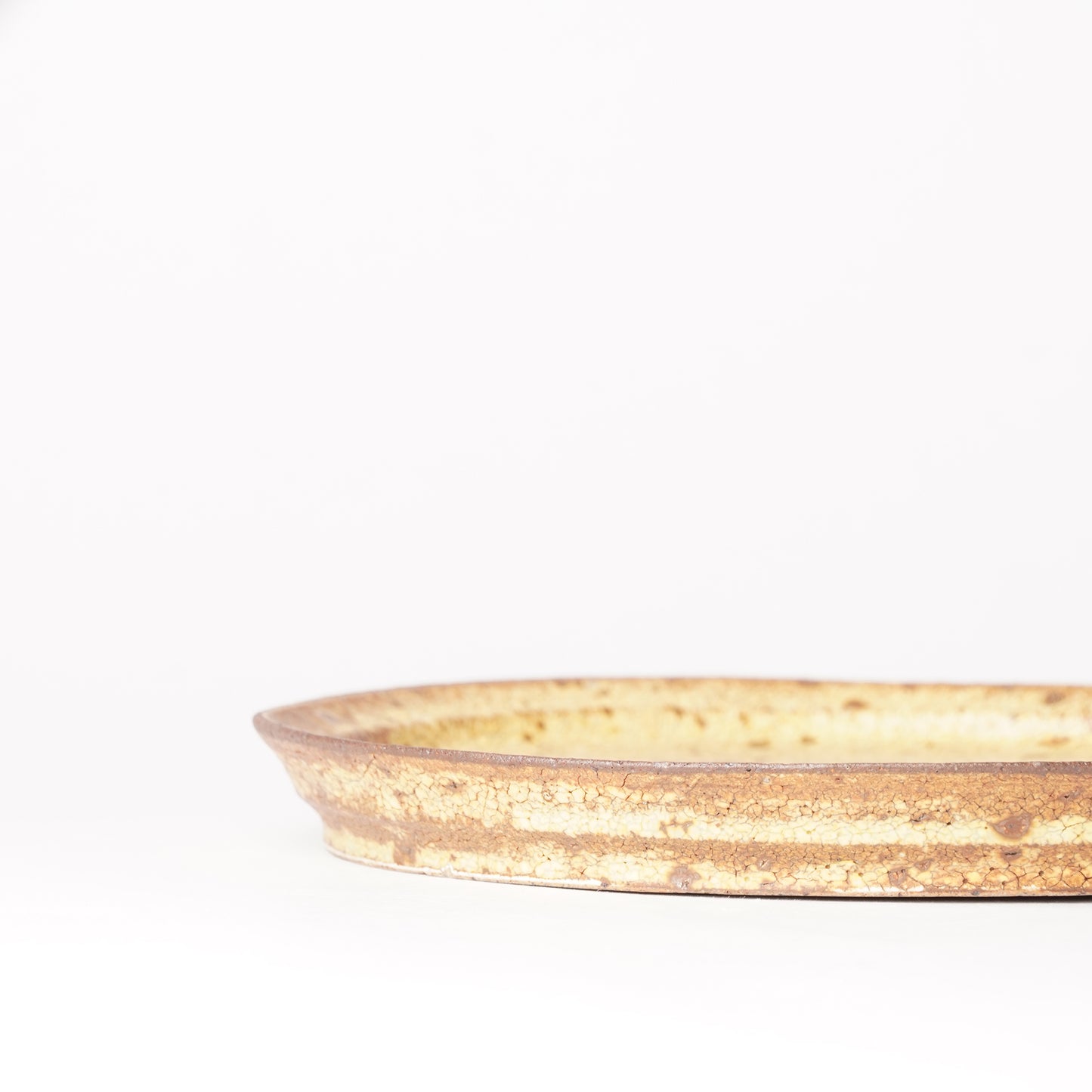 Futoshi Yamashita Volcanic Pottery Plate
