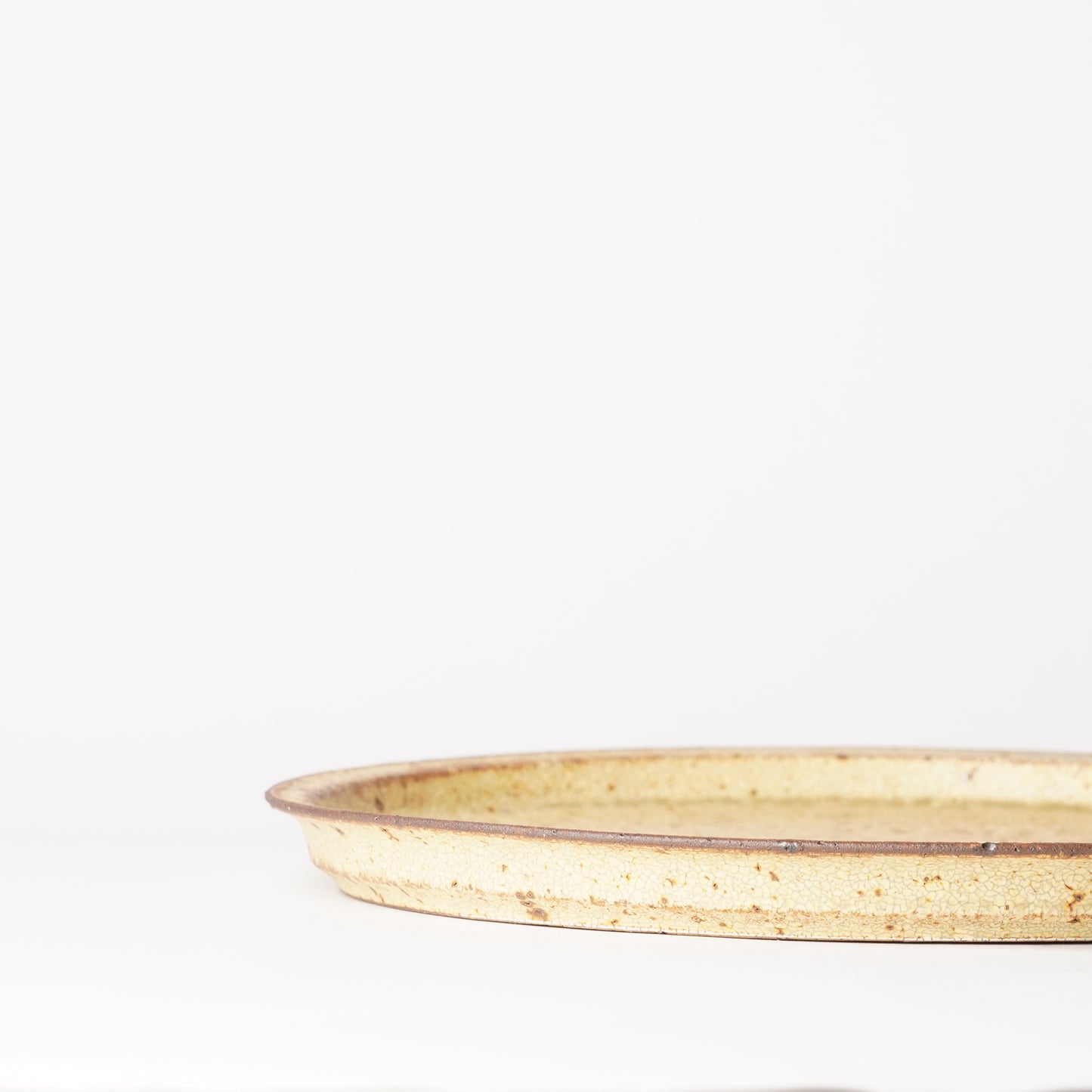 Futoshi Yamashita Volcanic Pottery Dinner Plate
