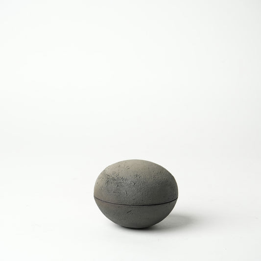 Mutsumi Ohashi Yakishime Futamono Grey