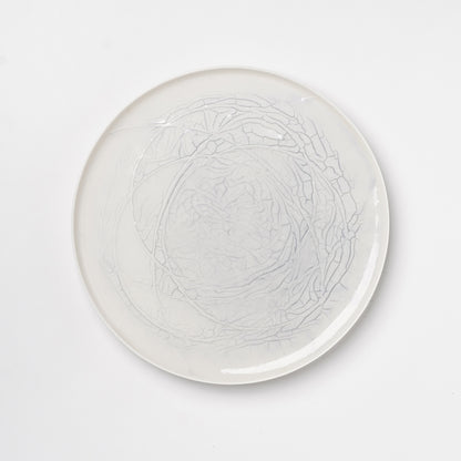Hands of Mino Exhibition Yoko Tanaka Round Plate