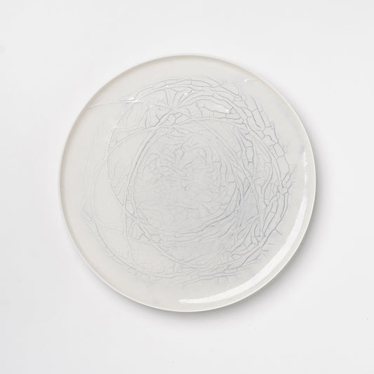 Hands of Mino Exhibition Yoko Tanaka Round Plate