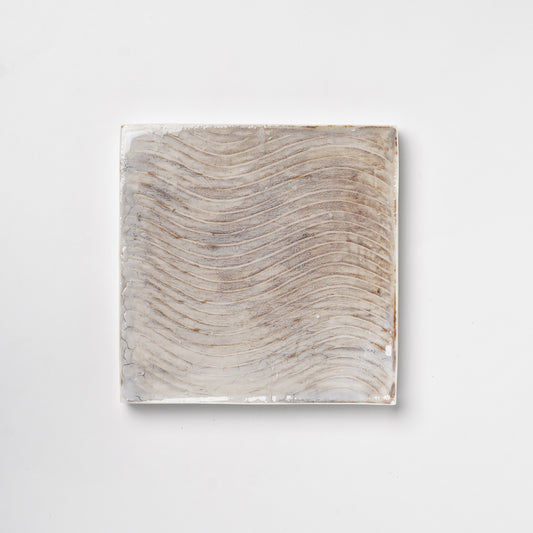 Hands of Mino Exhibition Yoko Tanaka Square Plate