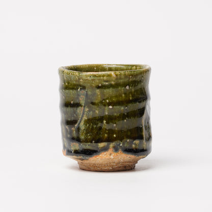 Takuya Kanamoto Oribe Glaze Yunomi Tea Cup