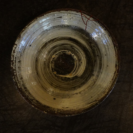 Kintsugi Enya Nukaga Brushed Glaze Shallow Bowl