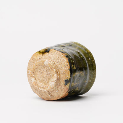 Takuya Kanamoto Oribe Glaze Yunomi Tea Cup
