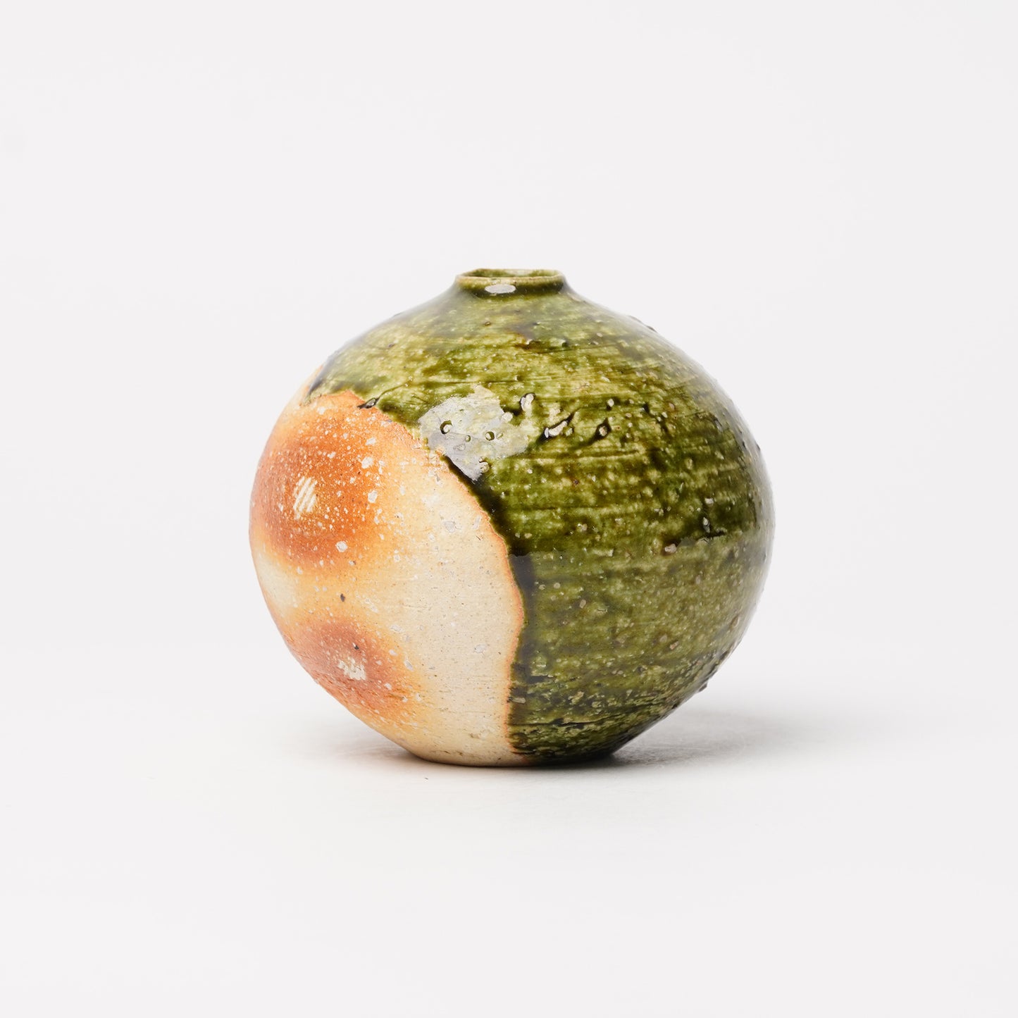 Takuya Kanamoto Oribe Glaze Vase