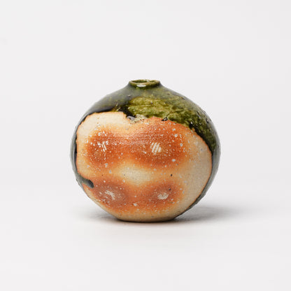 Takuya Kanamoto Oribe Glaze Vase