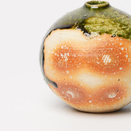 Takuya Kanamoto Oribe Glaze Vase