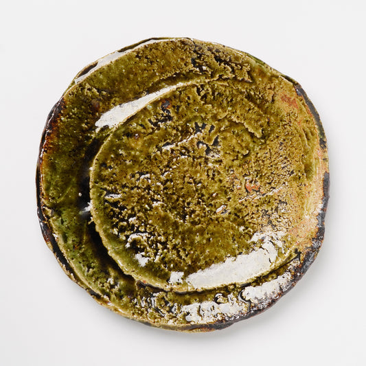 Takuya Kanamoto Oribe Glaze Round Plate