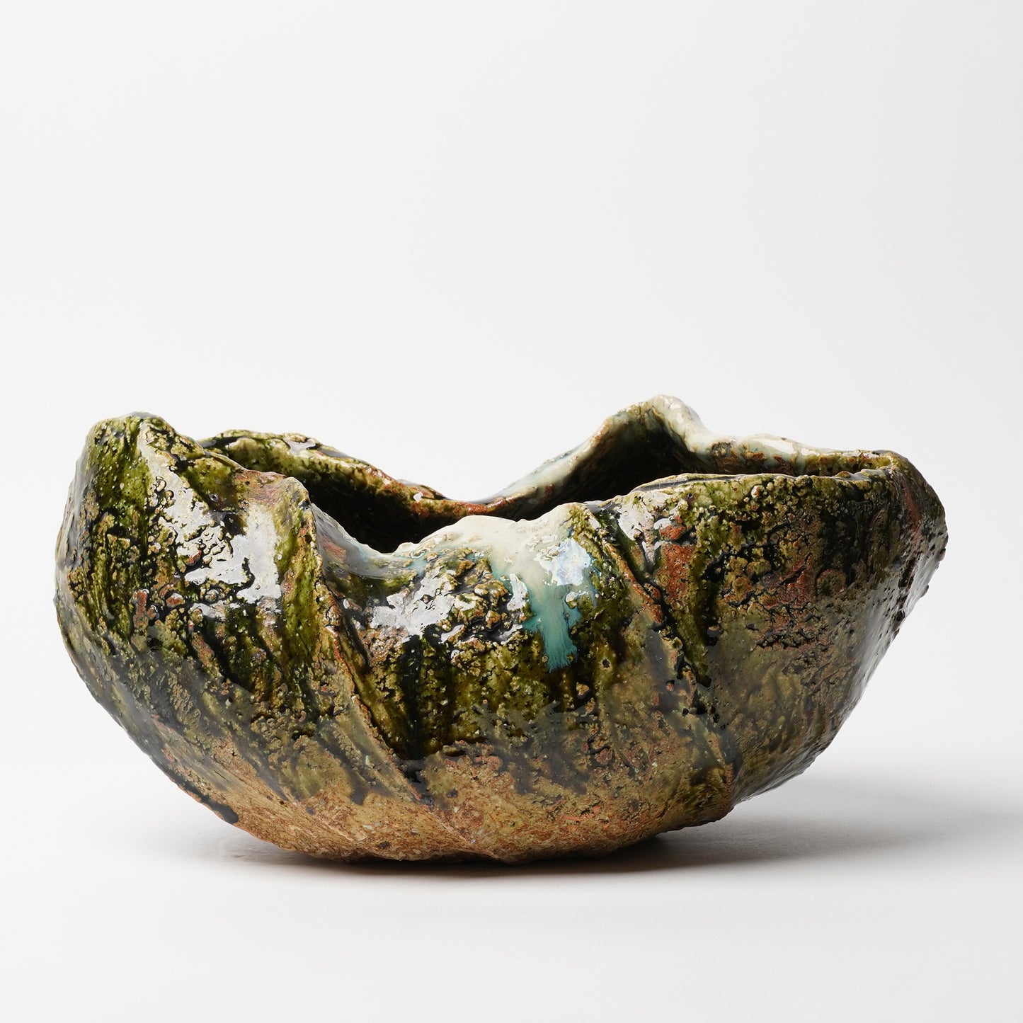 Takuya Kanamoto Oribe Glaze Bowl