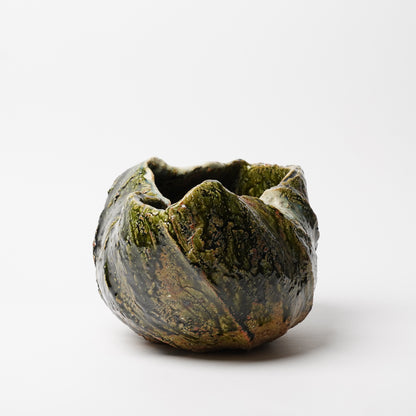 Takuya Kanamoto Oribe Glaze Bowl