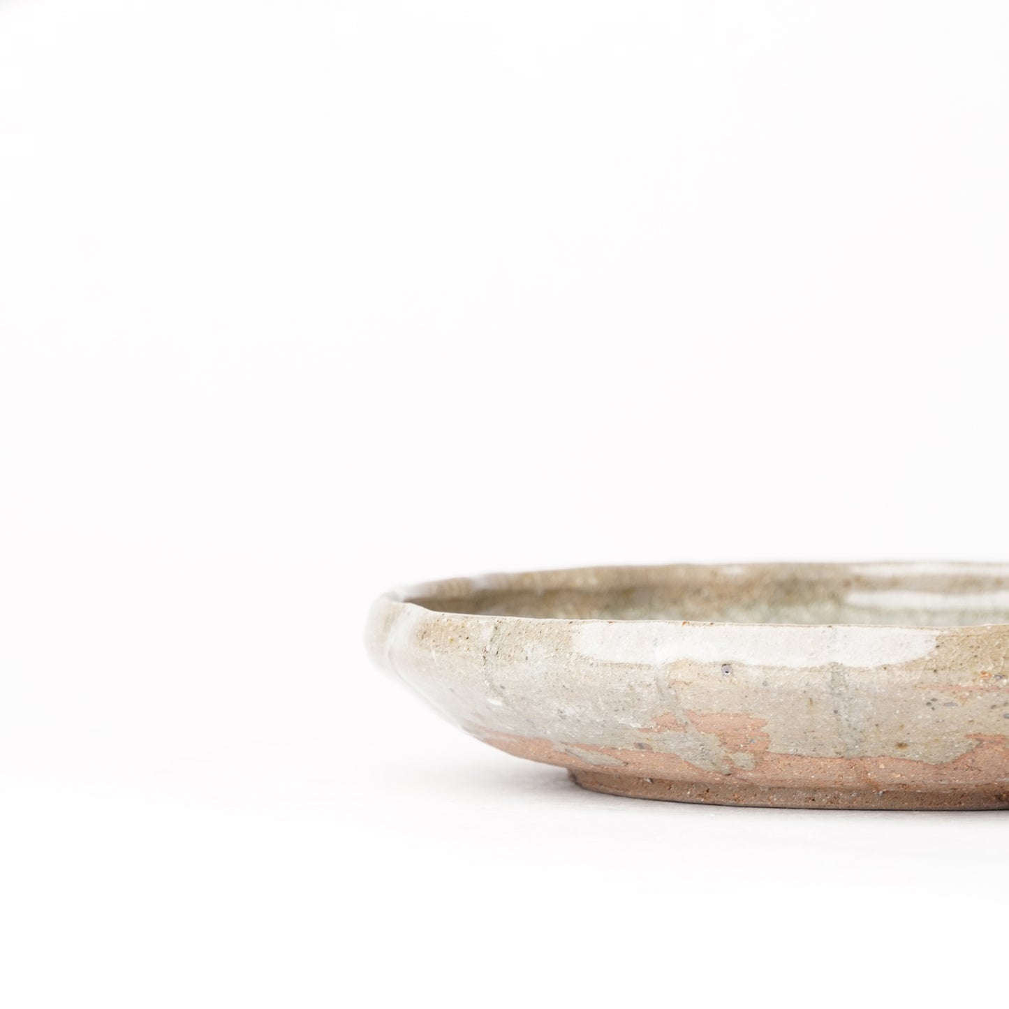 Takeryo Kawaguchi Rinka Plate Ash Glaze